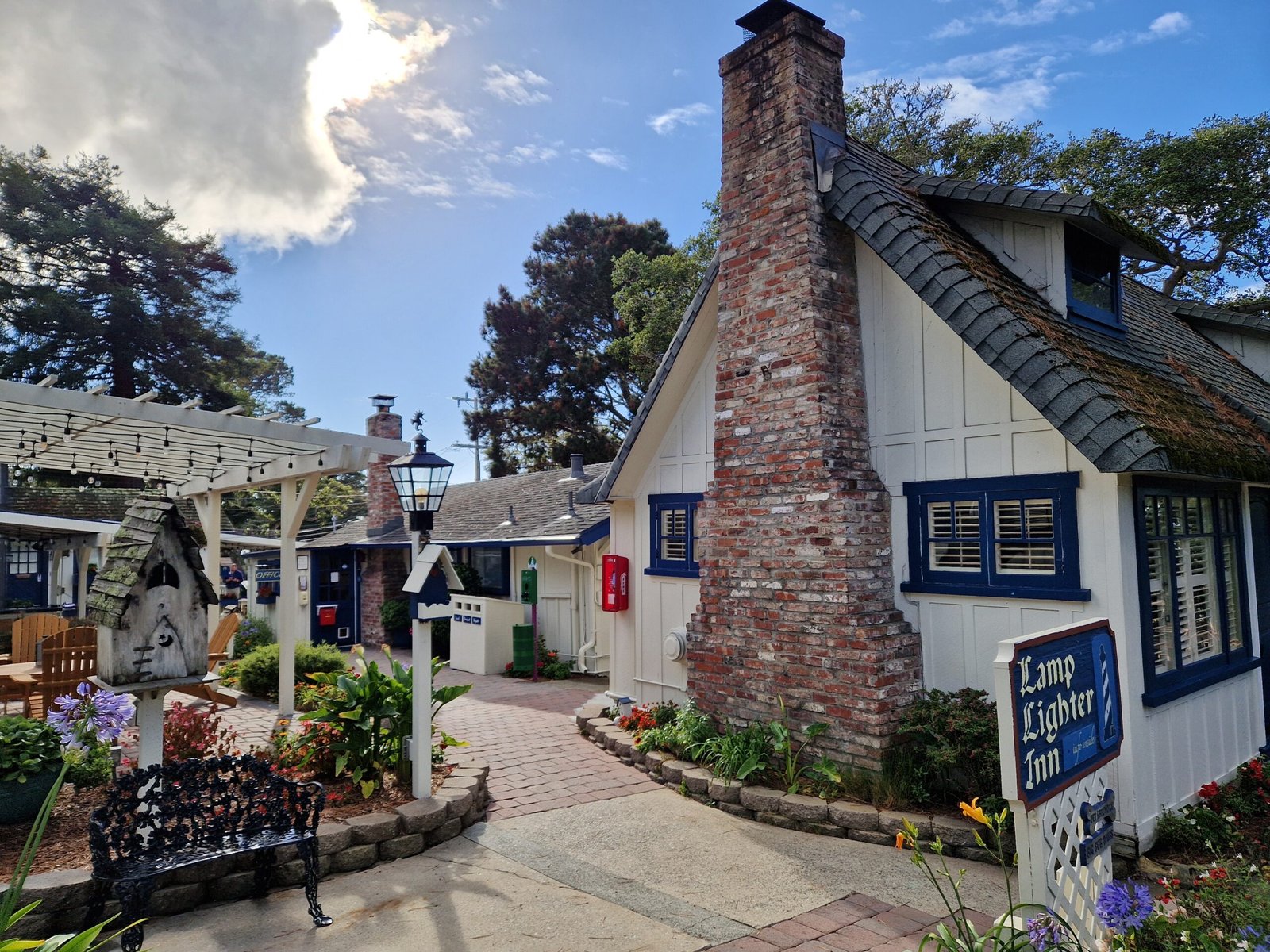Charming cottage-style architecture in Carmel-by-the-Sea, California